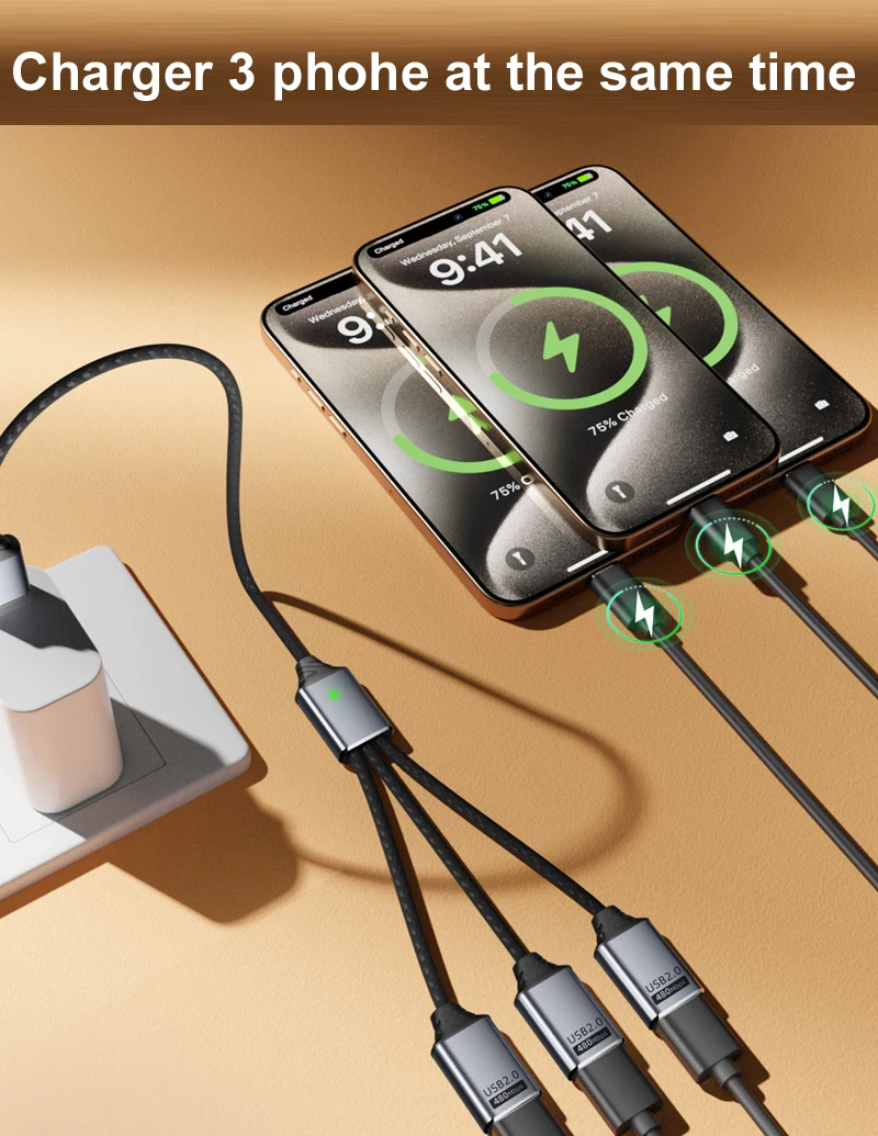 30 سنتيمتر OTG USB نوع الفاصل كابل USB HUB 2.0 ذكر إلى أنثى تمديد الحبل محول شاحن البيانات لطابعة الهاتف فلاش USB #5