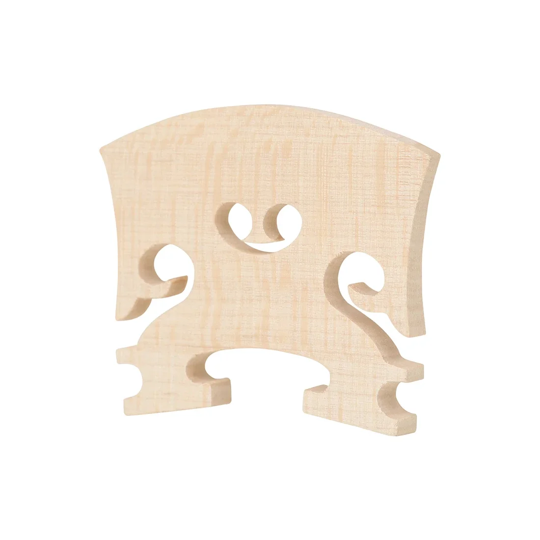 10pcs 4/4 3/4 Violin Bridge Elected Maple Wood Pattern Bridge Fiddle Violin Bridges Violin Accessories Musical Instrument Parts