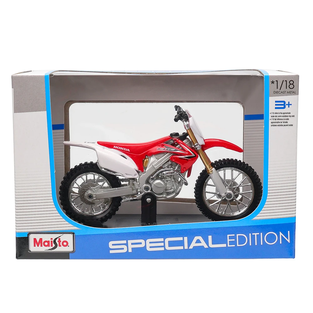 Maisto 1:18 Honda CRF450R Africa Twin DCT 600F Static Die Cast Vehicles Collectible Hobbies Motorcycle Model Toys