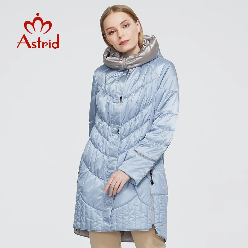 Astrid – veste d\'hiver pour femme, manteau décontracté, parka à capuche, solide, ukraine, grande taille, style de mode, meilleure AM-5810