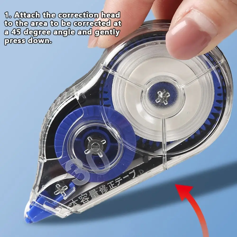 5PCS/Set Portable Silent Correction Tape Large Capacity Students Special Alteration Tape Correction Band School Office