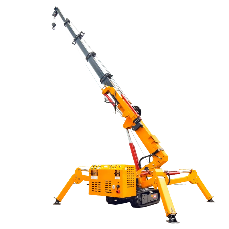 【Direct Factory Sale】Crawler Spider Crane With Access To Elevator Construction Wireless Remote Control Hydraulic Spider Crane Sp