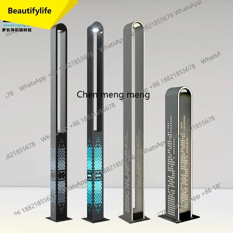 

X188 Modern fashion garden lamp Stainless steel aluminum garden lamp Scenic commercial street characteristic garden lamp