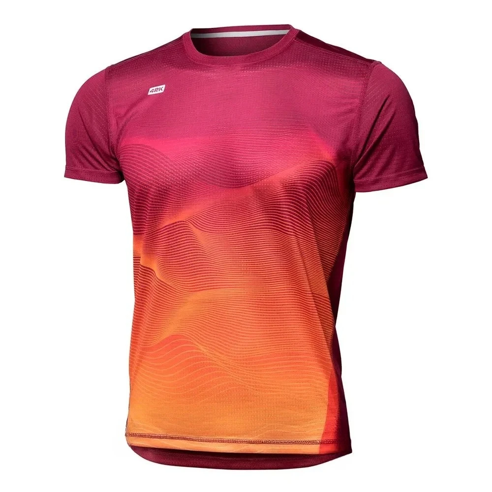 

Running Camiseta De Corta Wave Men Women Outdoor Sports T-shirt Summer Quick Dry Clothing Loose Oversize Jerseys Y2k Tees Tops