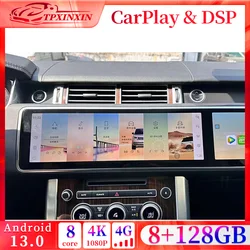 8+128GB Anroid 13 Car Radio For Land Rover Range Rover Vogue L405/Sport L494 2014-2017 Multimedia Player 15.5 dual Screen Stereo