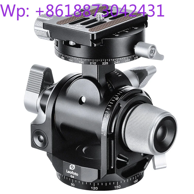 Штатив Leofoto G4 DSLR, макропанорамный стабильный штатив для съемки, уровень миллиметра, точное настройки, архитектурная фотография, 3D-редуктор, подвес