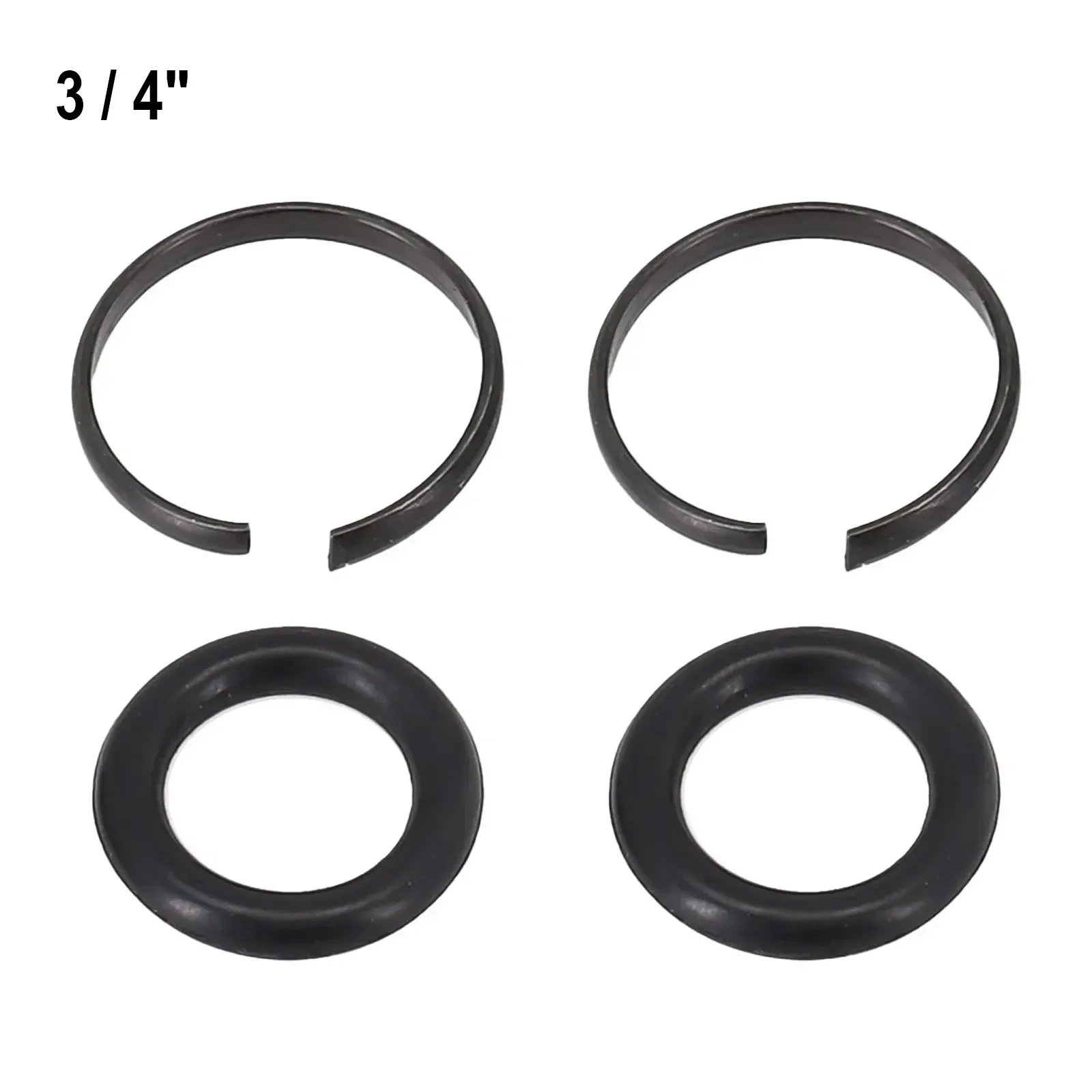 1/2'' 3/8'' 3/4'' Impact Wrench Retaining Ring Clip With O-Ring Socket Retaining Clip Air Tools Accessories 2 Sets