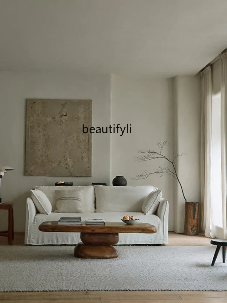 

07Chinese Style Tea Table Retro Living Room Japanese Style Solid Wood Bed & Breakfast Furniture