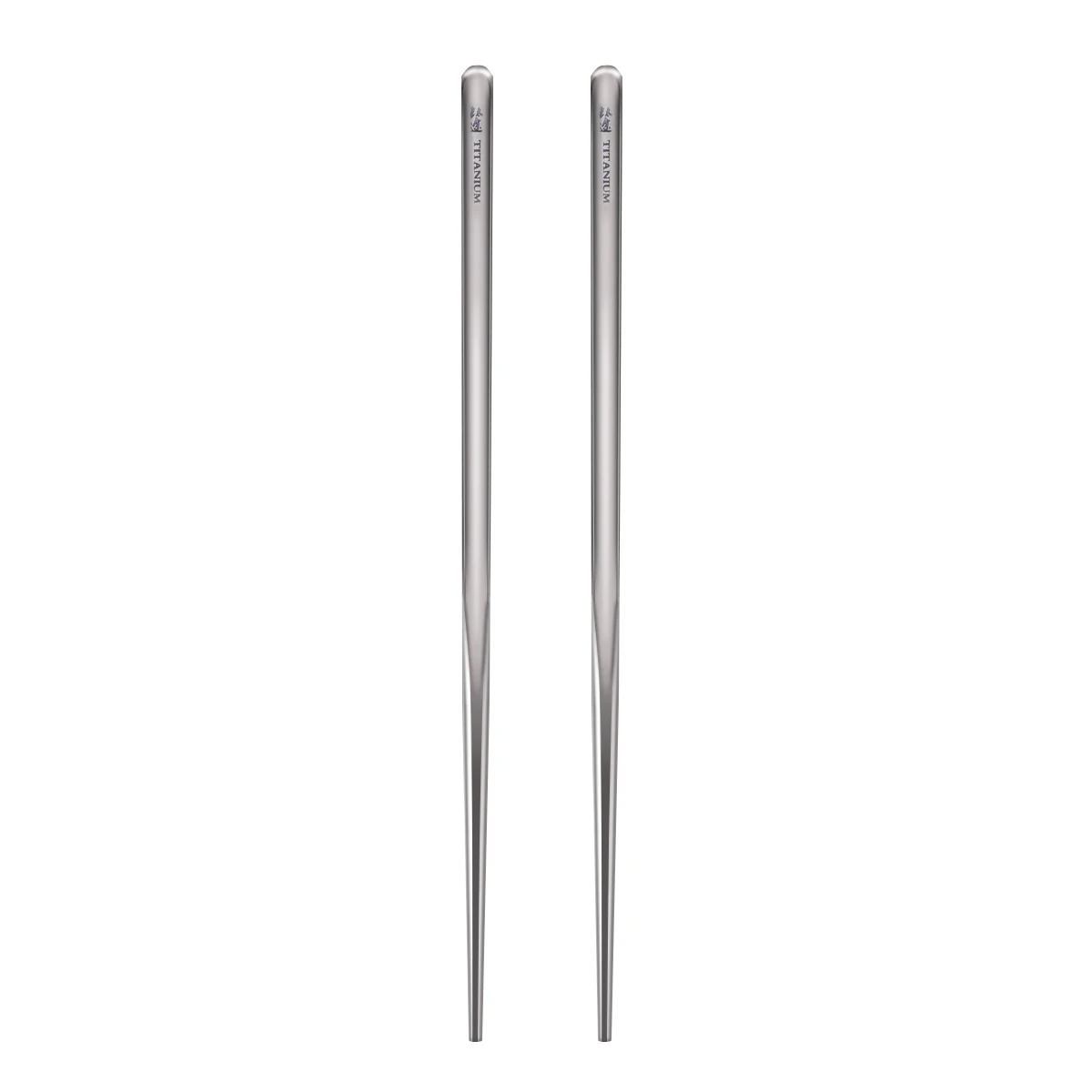 

Reusable Titanium Chopsticks 6x225mm Strong Lightweight Portable Eating Sticks for Home Restaurant School Work Takeaway