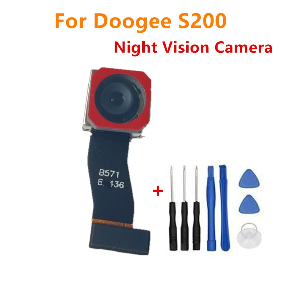

Новый оригинальный для сотового телефона Doogee S200, 20 МП, задняя задняя камера ночного видения, модули B571, ремонт, замена