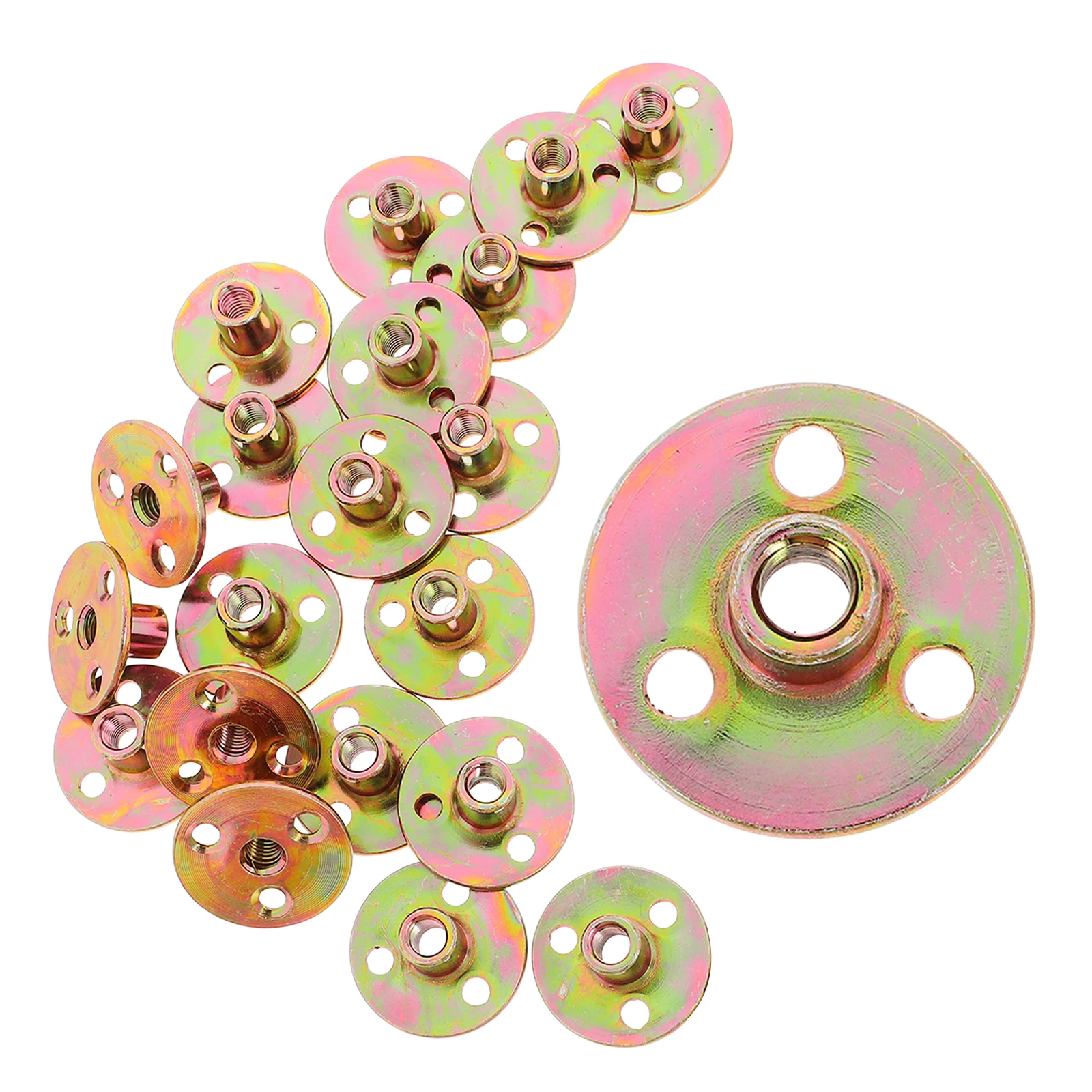 

20 Pcs Cylindrical Socket Head Cap Screws M8 Furniture Accessories High Quality Rivet Nut Tee Nut Pull Hardware