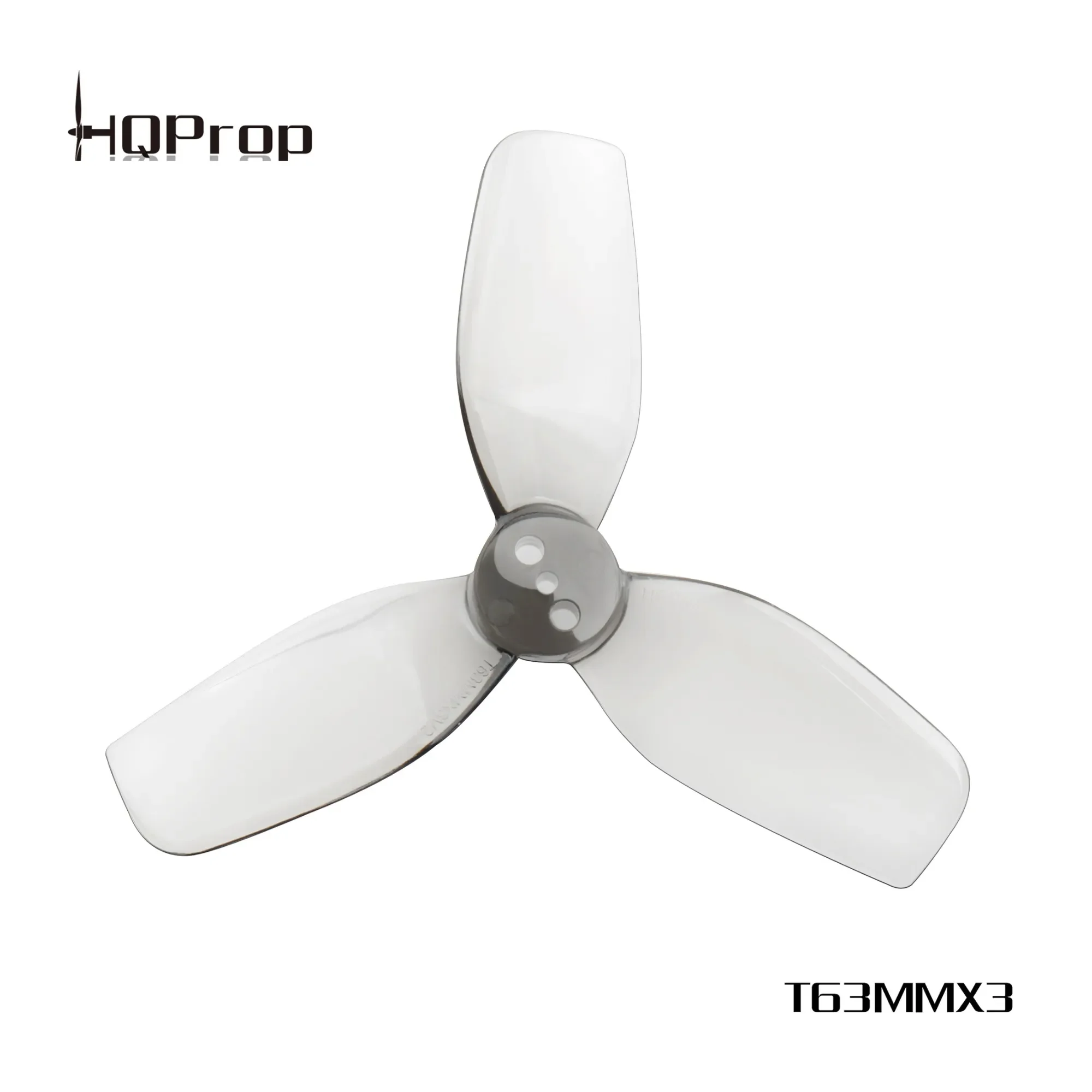 

HQProp T63mmx3 V2 Grey Poly Carbonate Propeller Lightweight High-Speed for 2.5inch iFlight Racing Drone