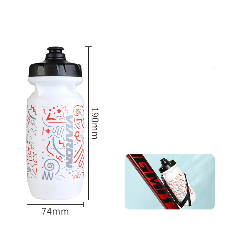 

1pc Bicycle Water Bottle 550ML PP5 Lightweight Outdoor Sports Portable Cycling Kettle Cycling Kettle Mountain Bicycle Accessorie