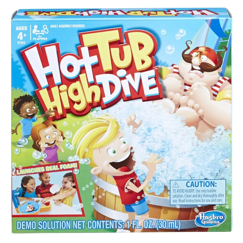 

Hasbro Board Game Gaming Hot Tub High Dive Game with Bubbles for Kids Boy Girls Toys Games Party Collect Children Birthday Gifts