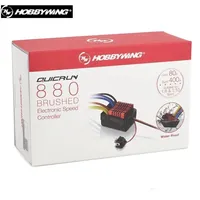 Hobbywing QuicRun WP 880 80A Dual Brushed Waterproof ESC Speed Controller For 1/8 RC Car