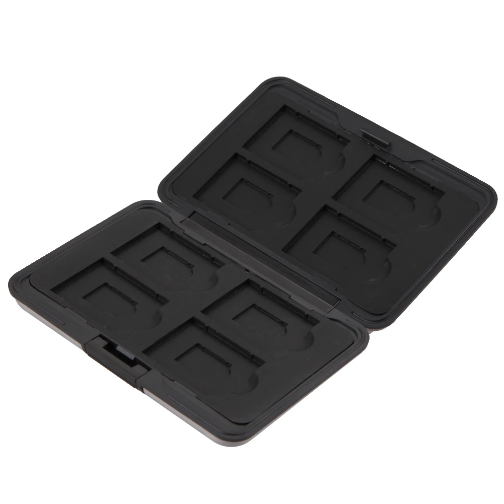 Protector de soporte de tarjeta de memoria, caja de almacenamiento de tarjeta de memoria pequeña, organizador de accesorios para Micro SD SDXC