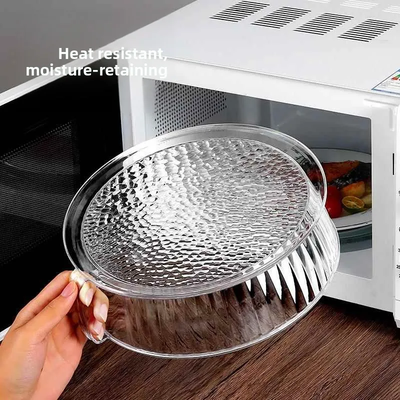 

Высокотемпературная крышка для микроволновой печи, защита от брызг и масла, многослойная крышка для кухонной посуды и кастрюль