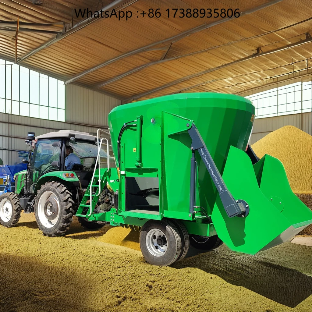 Cattle Farm Equipment Cow Feed Processing Machines Tmr Feed Mixer Machine Price