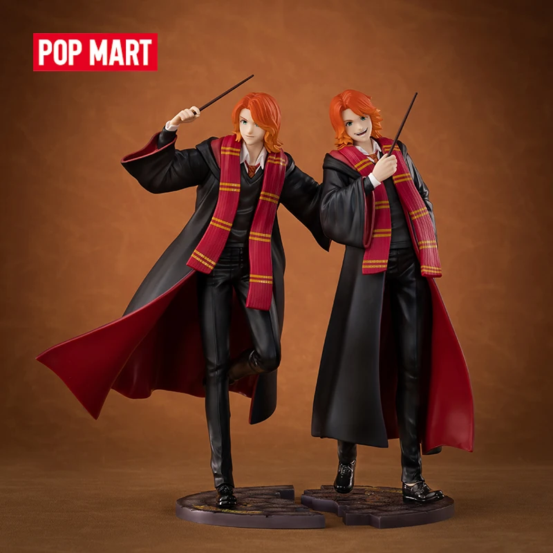 POP MART Harry Potter: Wizard Dynasty Fred Weasley & George Weasley Action Figure POPMART Collectible Figurine