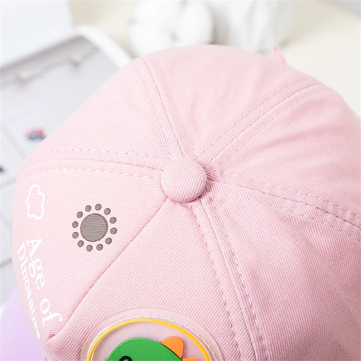 Cartoon Dinosaur Baby Cap Summer Kids Baseball Cap Outdoor Adjustable Infant Boy Girls Sun Hats