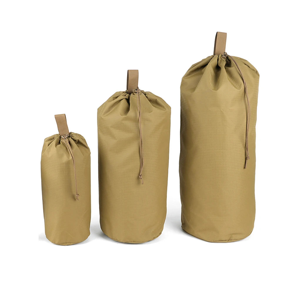 Outdoor Tactical Portable Collapsible Bucket Storage Bag with mild waterproof splash And bundle mouth Miscellaneous Bag