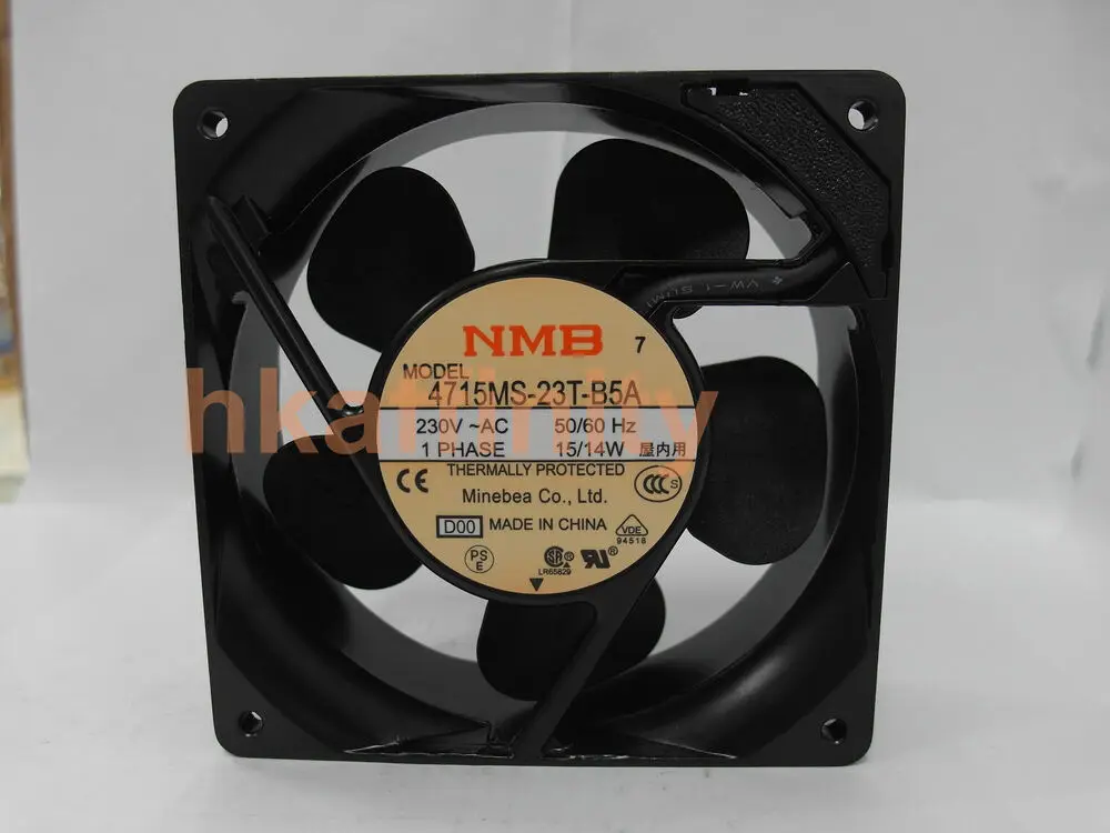 

NMB 4715MS-23T-B5A Cooling Fan 230V AC 50/60Hz 15/14W