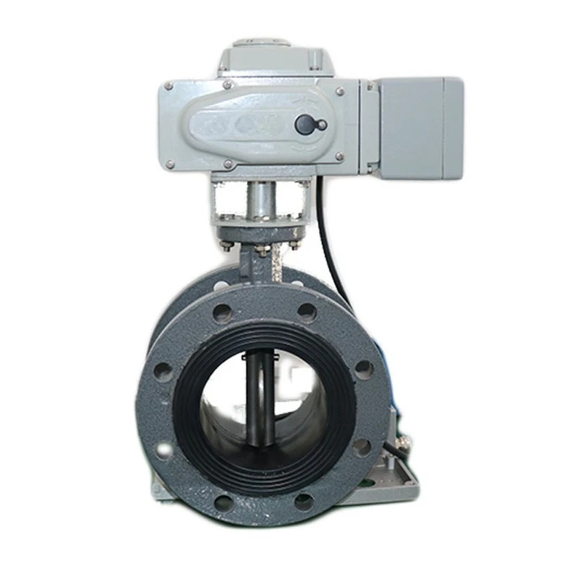 Butterfly Valve Ball Structure Control Valve for General Water  Fluid Pipeline Treatment