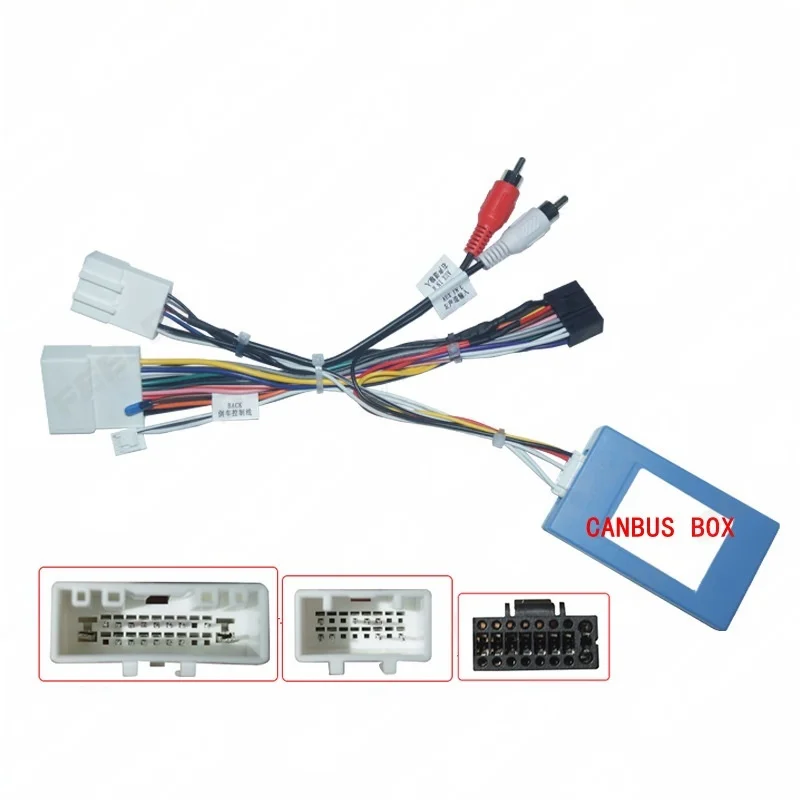 

ISO Cable Adapter CAN Bus Decoder Box Plug Connector Car Android Radio Wiring Harness for Subaru Forester 2012-2015
