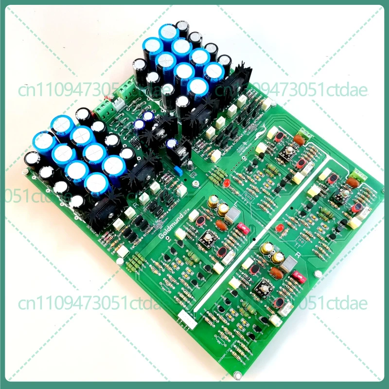For Clone Goldmund 27 Fully Discrete HIFI Preamp Board European Style Audiophile DIY Amplifier Circuit Board