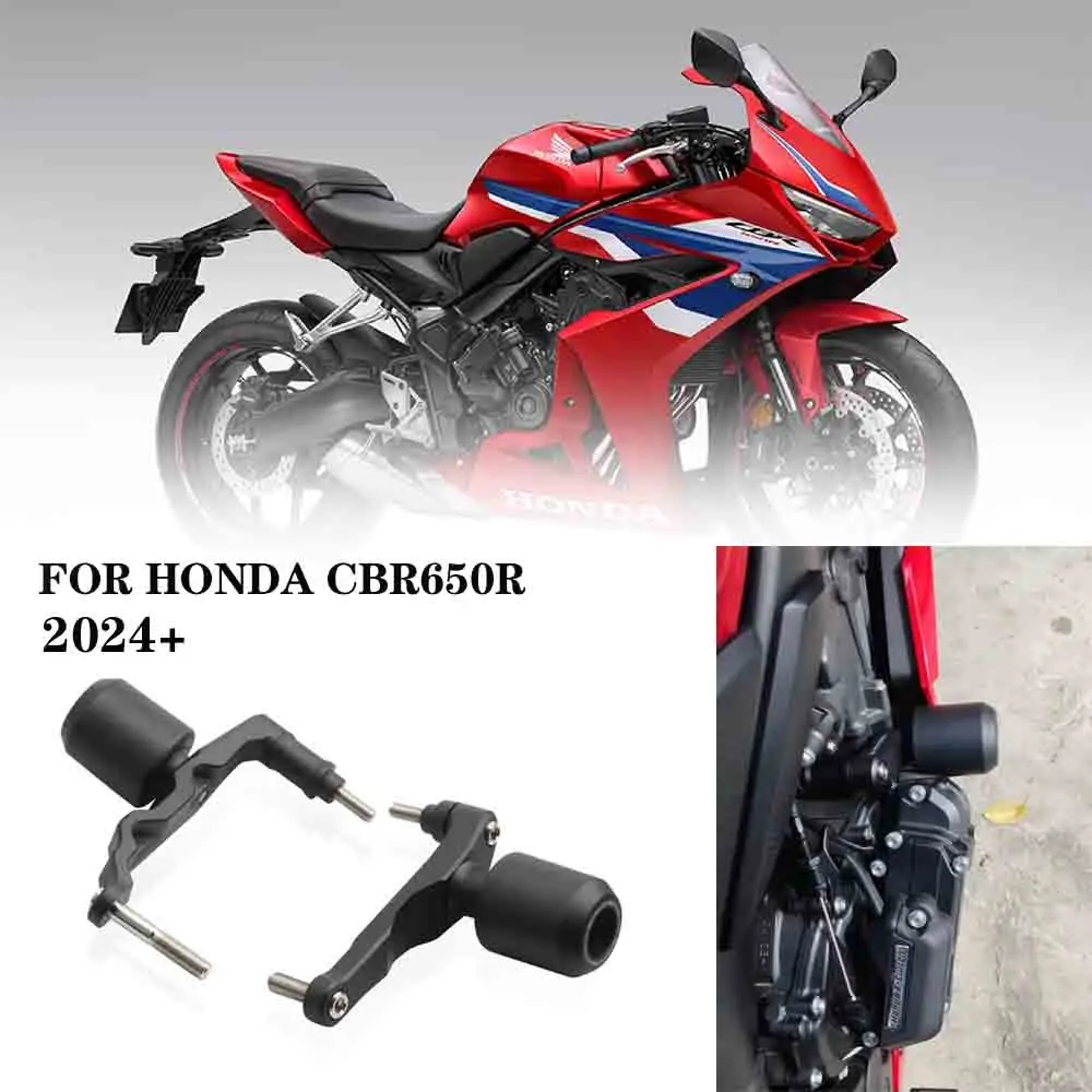 

CBR650R 2024 For Honda CB650R CBR650R 2024 Motorcycle Falling Protection Frame Slider Fairing Guard Crash Pad Protector