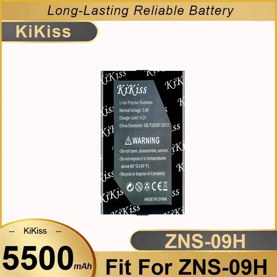 

Fit For Zns-09H Durable Smart Door Lock Battery 5500Mah