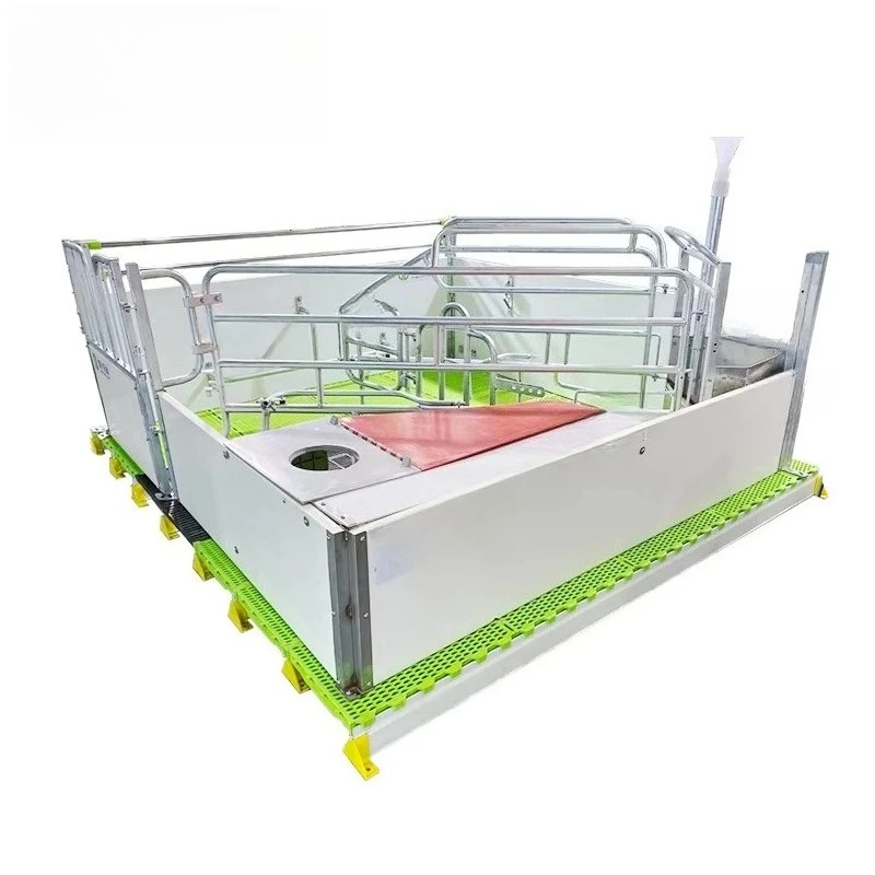 A full set of new welfare pig delivery crate hot-dip galvanized steel rods and SST304 farm use