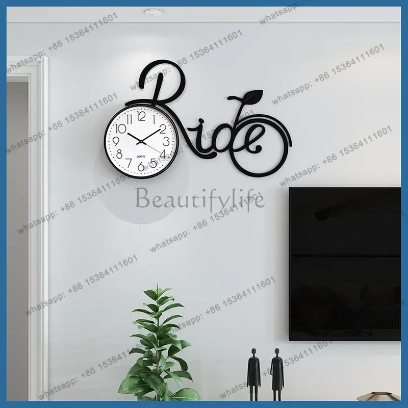 LJY Nordic Digital Acrylic Wall Clock Modern Hanging Artminimalist Wall Clock Design Stickers Horloge Murale Living Room Furnitu