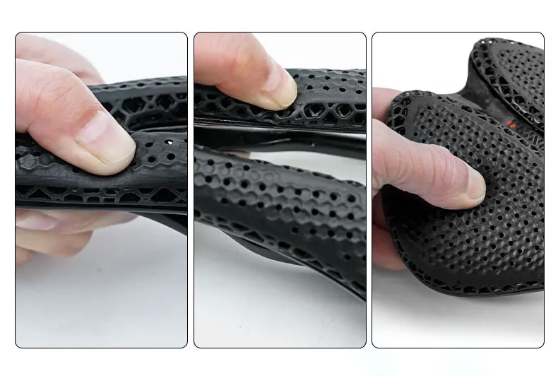 Onirii-軽量カーボンファイバー3Dプリント自転車シート,耐衝撃