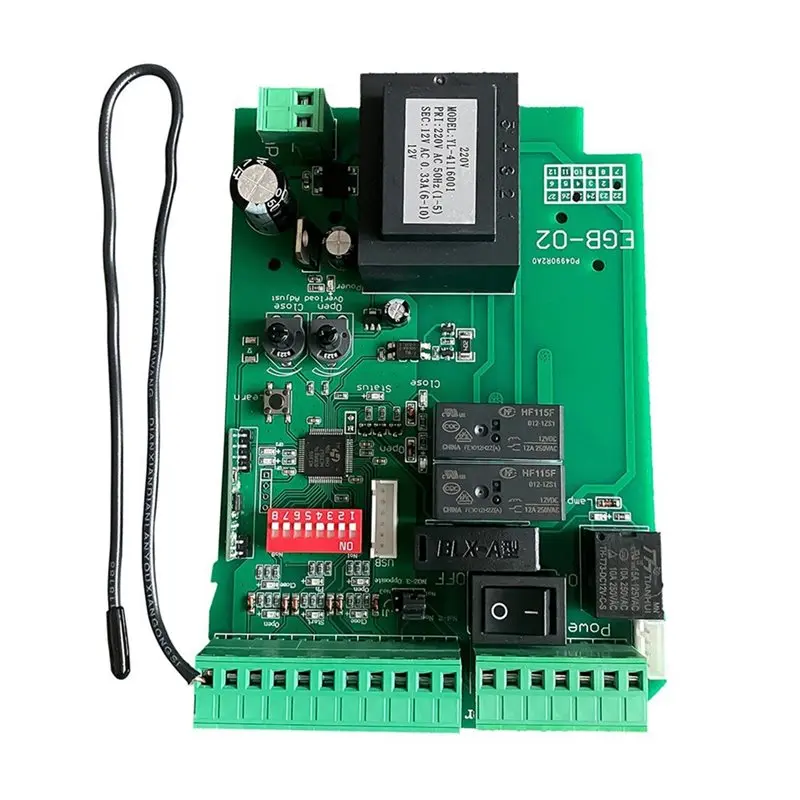 FULL-AC110 Motor Control Board PCB Panel For Automatic Sliding Gate Opener Smart Control Center System