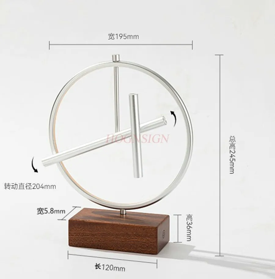 Solid wood perpetual motion instrument chaotic ornament, male friend leader, customer birthday high-end business gift