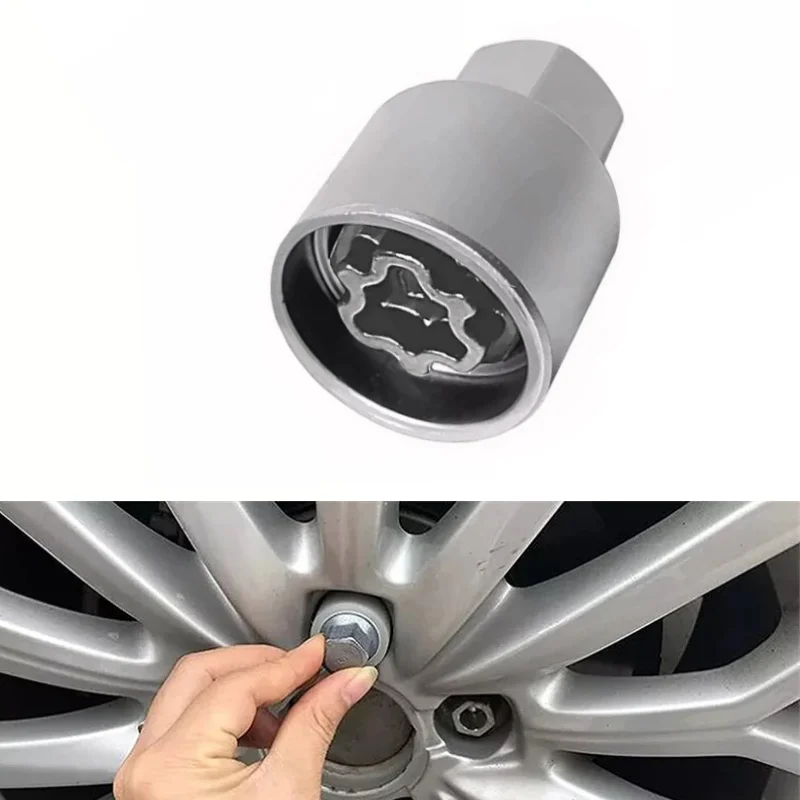 1pcs For Audi Security Master Locking Wheel Nut Key Sockets 806 / F Socket A6 A3 A4 A5
