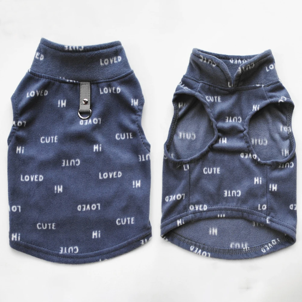 

Fleece Dog Clothes Warm Winter Apparel Soft Breathable Pet Supplies Holiday Outfits Dog Wear Protect Cold Weather Cute Design