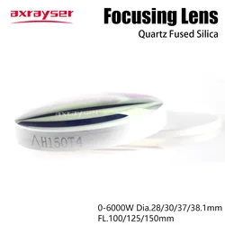 Raytools Laser Collimator & Focusing Lens F100/F125/F150/F200 2Pcs/Set JGS1 for Raytools WSX Bodor Laser Head BM110 BM114 BT240S