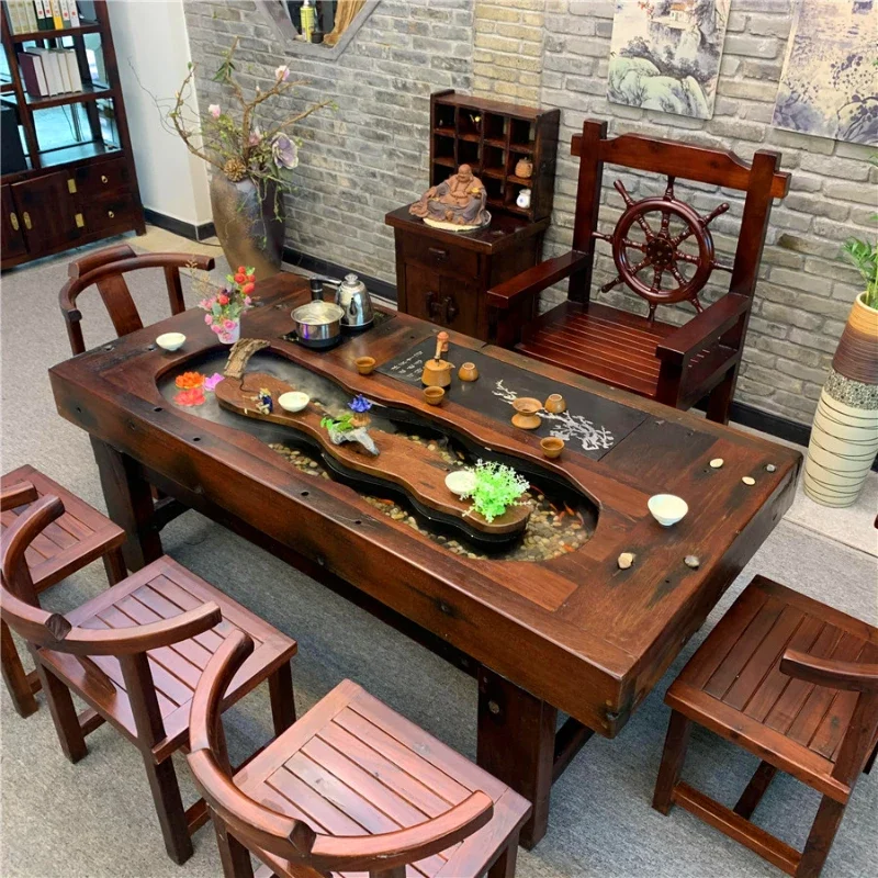 Tea Table Office Tea Table Tea Table and Chair Set One Table Five Chairs Tea Table Living Room Coffee Table Home