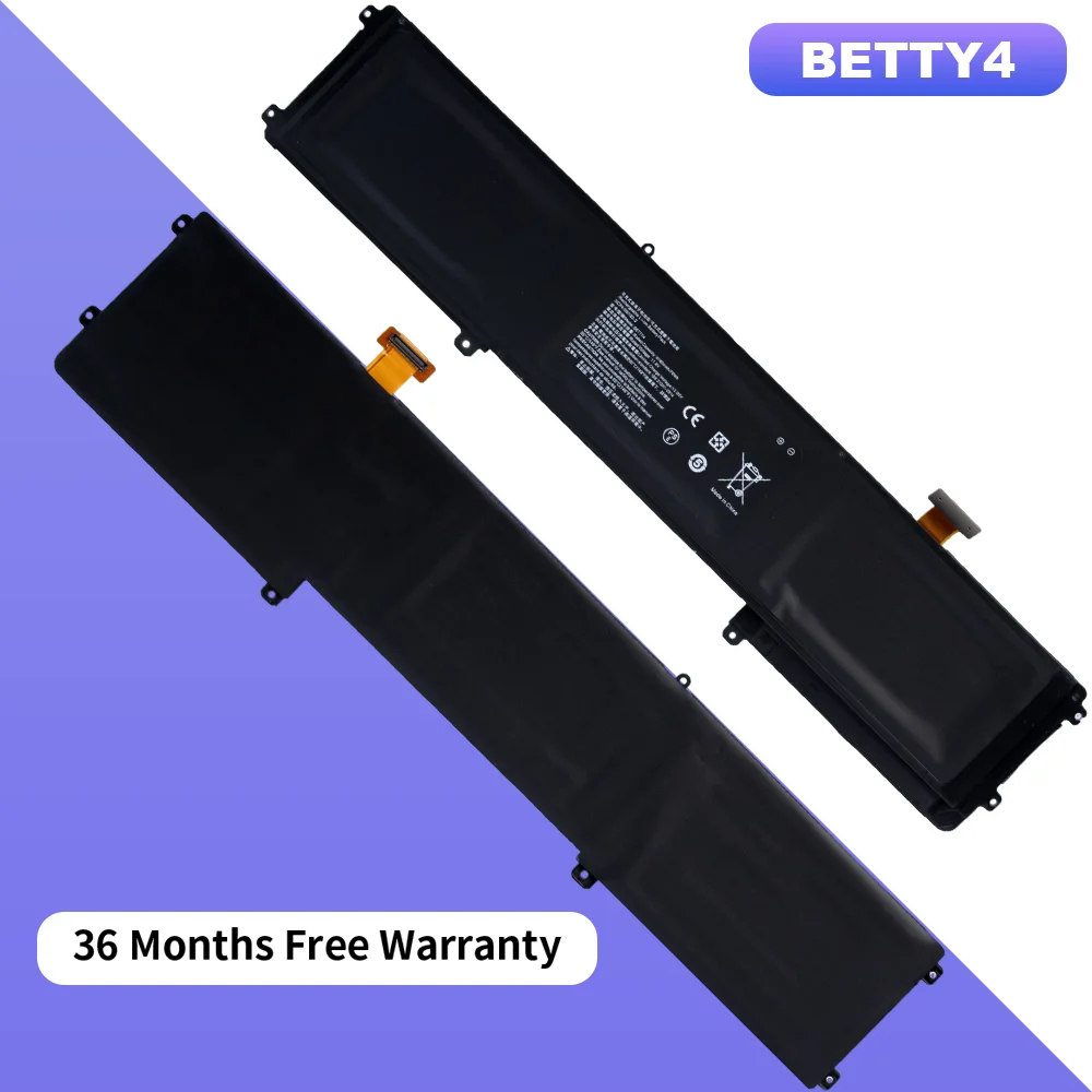 

BETTY4 Laptop Battery for Razer Blade 2016 14" V2 Series RZ09-0195 RZ09-0165 RZ09-01953E72 RZ09-01953E71 70Wh 11.4V