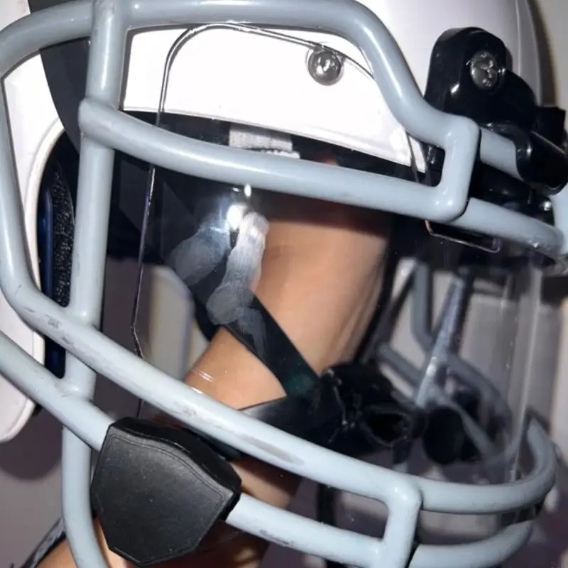 Football Helmets Visors Profession Clear Helmets Eye Helmets Visors for Youth Adult Helmets Includes Visors Clips