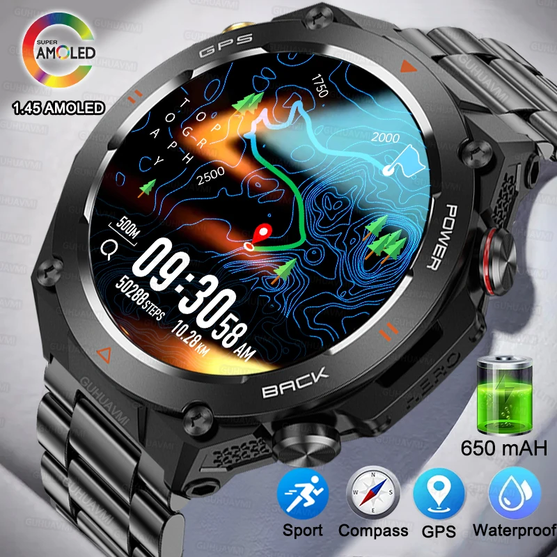 Watches New GPS Smart Watch 1.45