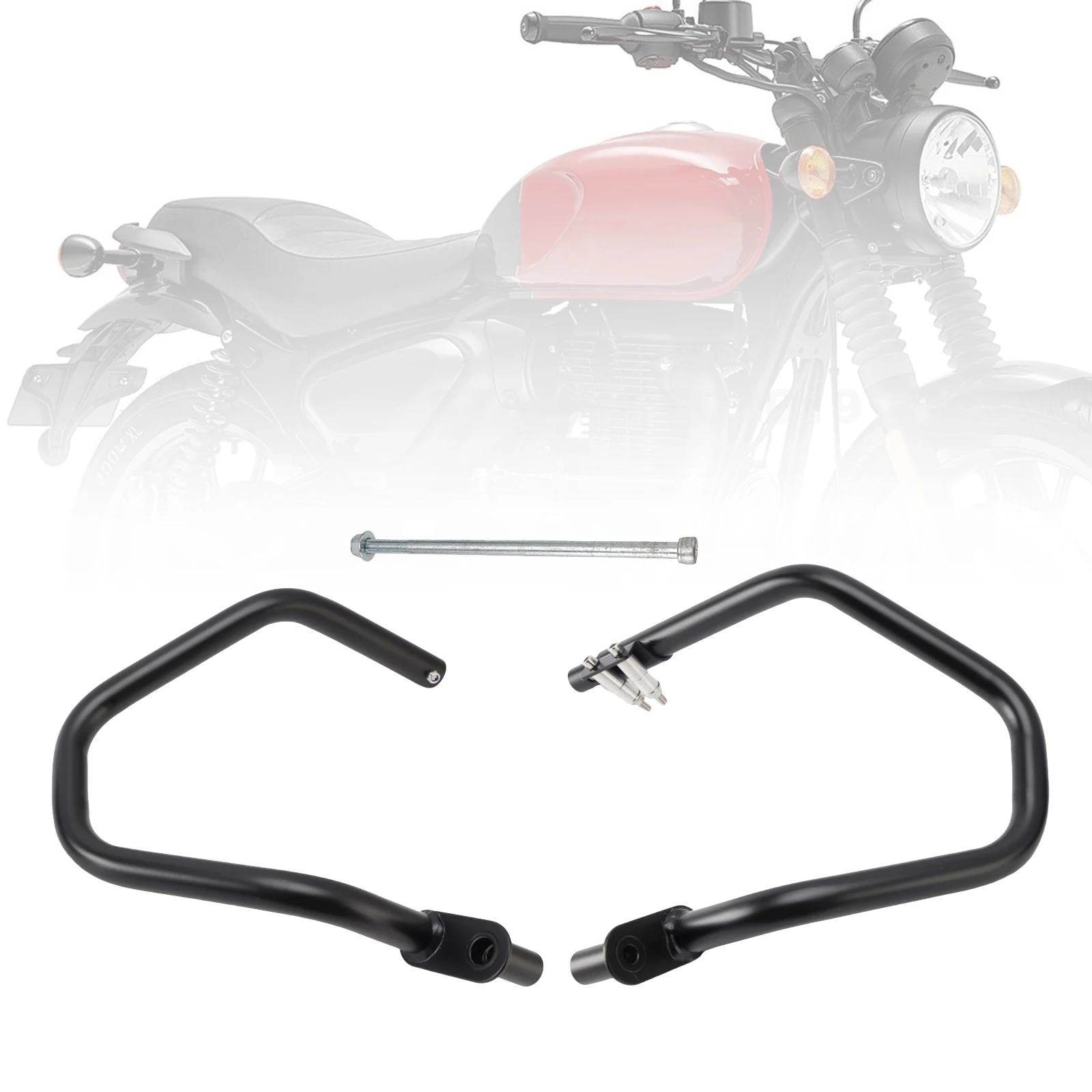 Topteng Engine Guard Frame Anti-Crash Bumper Protector For Re Hunter 350 2022-2025 2023 2024