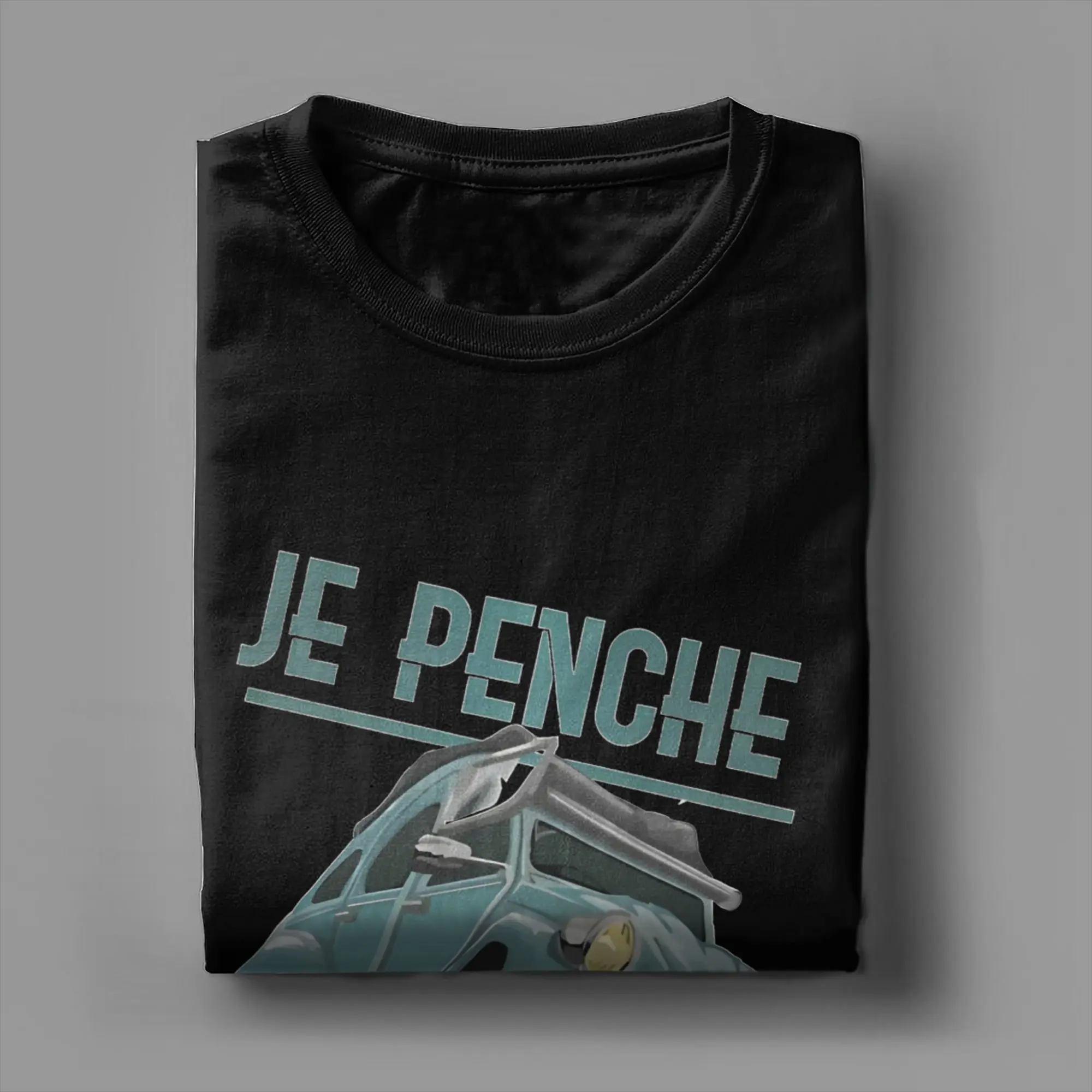 Men Women Citroen 2CV Penche Shirt 100% Cotton Graphic T-Shirt  Top Clothing