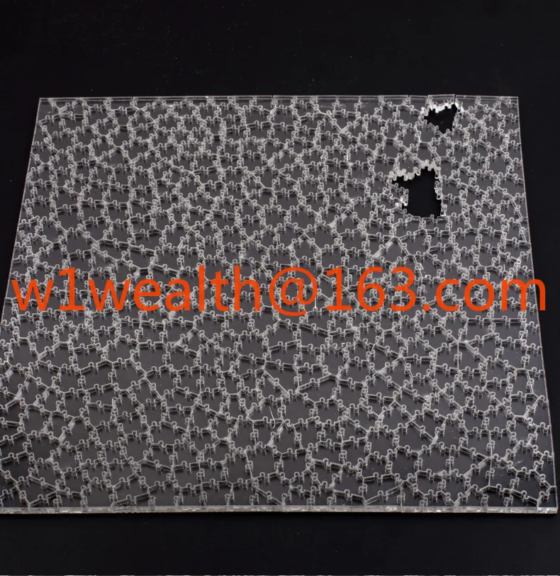 1000 pieces of broken glass transparent acrylic puzzle irregular hell level 10 high difficulty puzzle