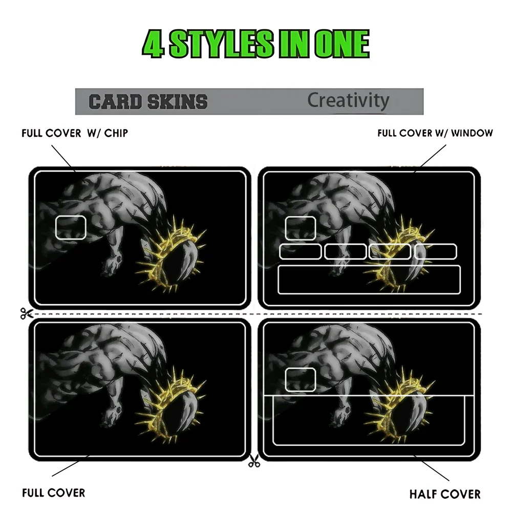 Jesus Christianity Stickers Cartoon Credit Card Visa Debit Bank Charge Card Bus Metro Waterproof Sticker Decal Decoration