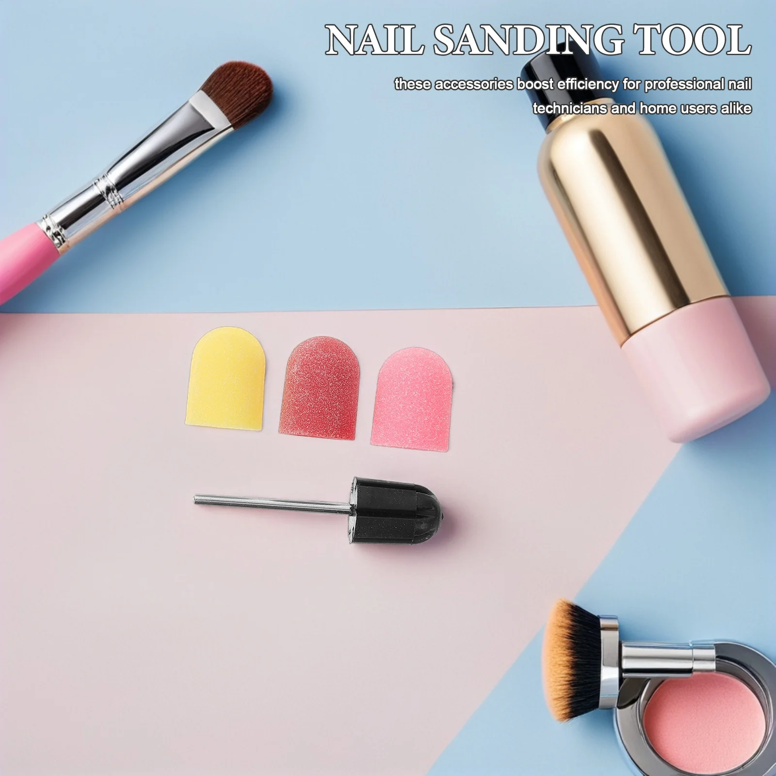 Końcówki szlifierskie do paznokci 13 mm, drobnoziarniste, do frezarki do paznokci, manicure, pedicure, pielęgnacji stóp, głowice szlifierskie, frezarka do paznokci.