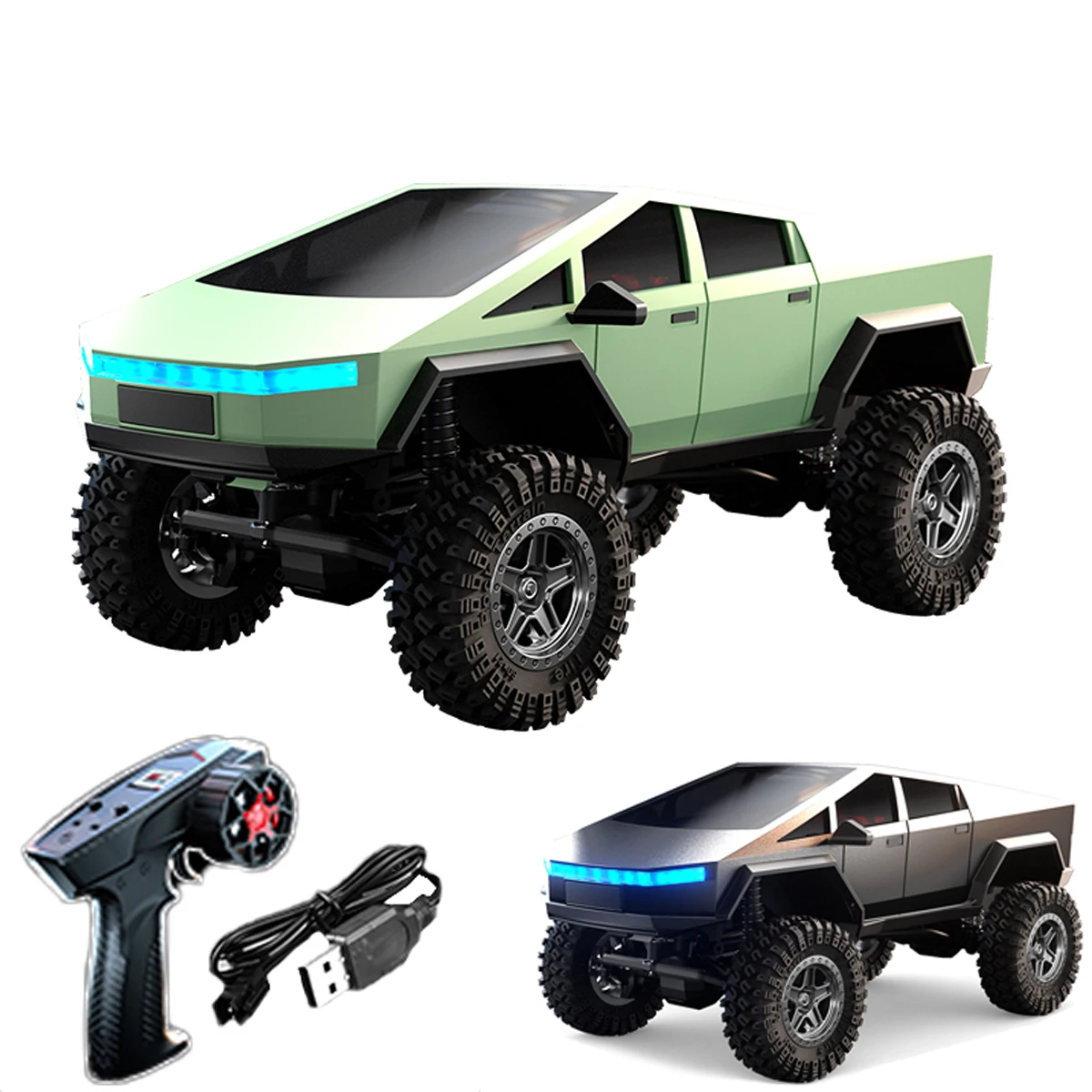 JJRC C8818 Rc Car Simulation 1/18 40Minutes 12KM/H Rc Pickup Brushed ESC Alloy Off-Road Vehicle Remote Control Cars Toys Gifts
