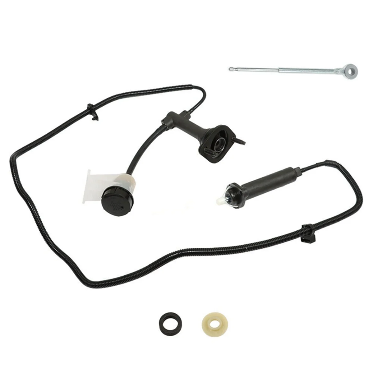 

Clutch Master+Slave Cylinder Assembly Clutch Hydraulic Line for Ram 1500 2500 3500 5.9L 00 03 PS0517